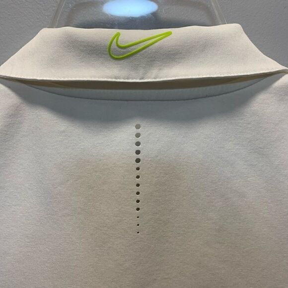 Nike white neon trim sleeveless halfzip … - Picture 12 of 14